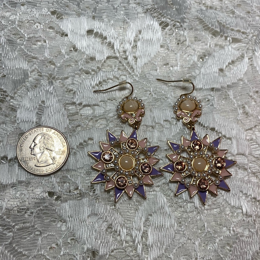 🌸 DSW Colorful Sun Earrings